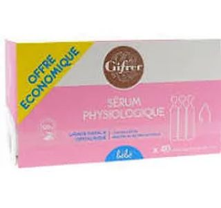 GIFRER SERUM PHYSIOLOGIQUE 40 UNIDOSES 5ML