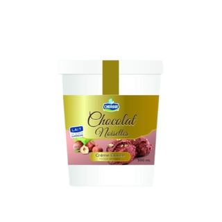 Crème glacée - chocolat noisette - SANS SOJA - (500g)