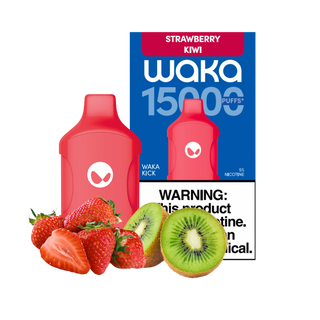 Waka Kick 15 K- Strawberry Kiwi 5%