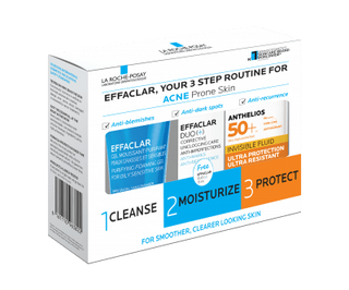La Roche- Posay Effaclar Acnes Routine Kit 3 In 1