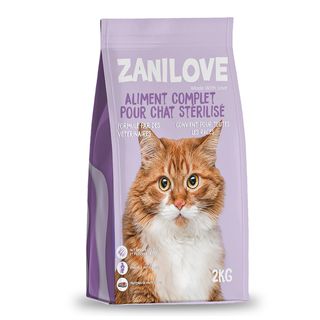 ZANILOVE CHAT STÉRILISÉ 2 KG