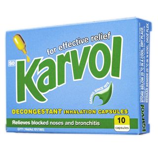 Karvol Decongestant Caps 10`S