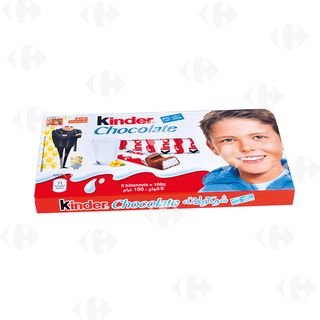 Barres Chocolatées Sans Gluten Kinder 100g
