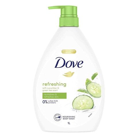 Dove Go Fresh Touch Cucumber And Green Tea Body Wash 1l