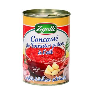 Tomates Concassées - Le Lot De 3 Boites De 400G - Zgolli