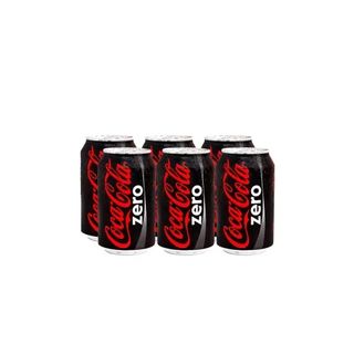 6 Pack Coca-Cola Zero Can 330ml