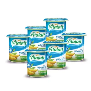 Yaourt Aromatise 100g Vitalait Banane - 420