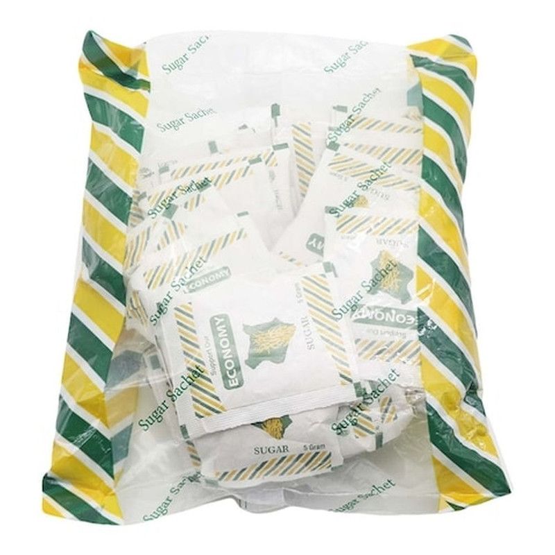 Economy White Sugar Satchets 25 PCS