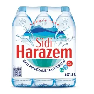 Sidi Harazem Eau minérale 6x1,5L