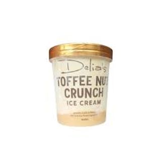 Delia's Toffee Nut Crunch Ice Cream 500mL
