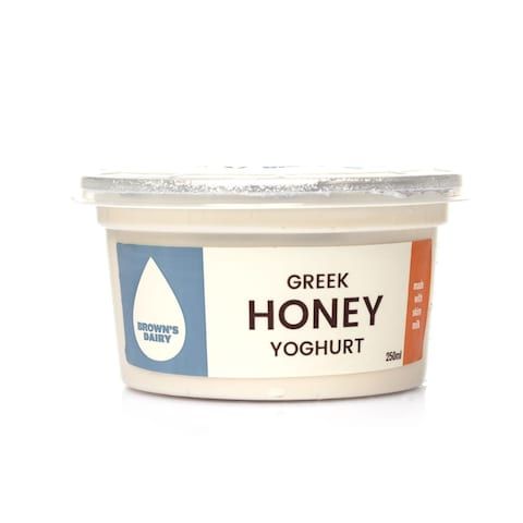 Browns Greek Honey Yoghurt 250ml
