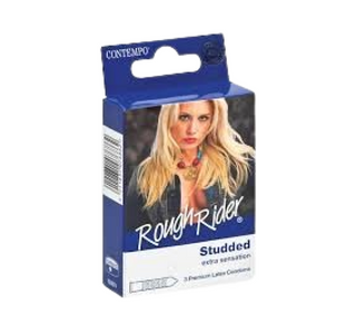 Rough Rider Studded Flat Pack Contempo Condoms