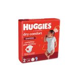 Huggies dry comfort diapers 2(3-6kg) 68pcs