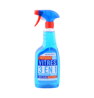 Pistolet vitres 3en1 MONOPRIX 750ml  - 729