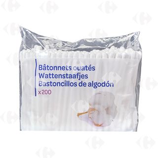 Bâtonnets Ouatés Carrefour Blanc 200 unités