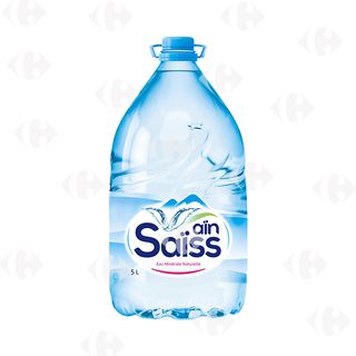 Eau Minerale Plate Ain Saiss 5L