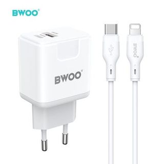 Bwoo CHARGEUR COMPLET 20W TYPE C VERS IPHONE