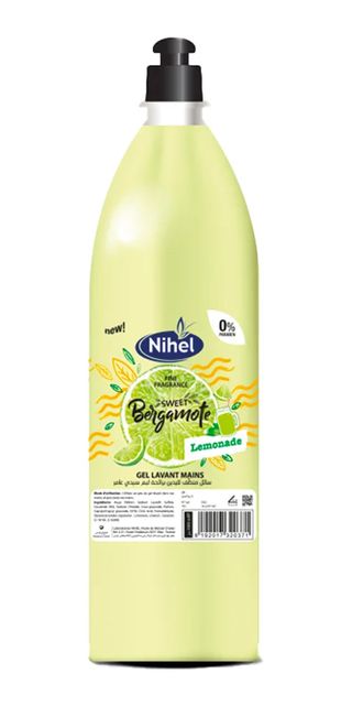 NIHEL Savon liquide Bergamote douce 1L