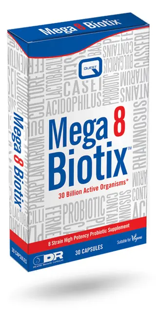 QUEST MEGA 8 BIOTIX 30CAPS