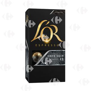 L'Or Espresso Onyx Intensité 12 Café Capsules x10