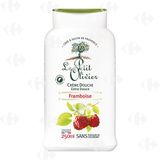 Crème Douche Extra Douce & Hydratante Framboise 250 ml - LE PETIT OLIVIER