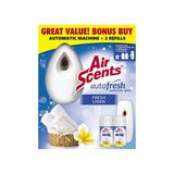 Air Scents Auto Fresh(Automatic Machine + 2 Refills Spring Fresh 250Ml