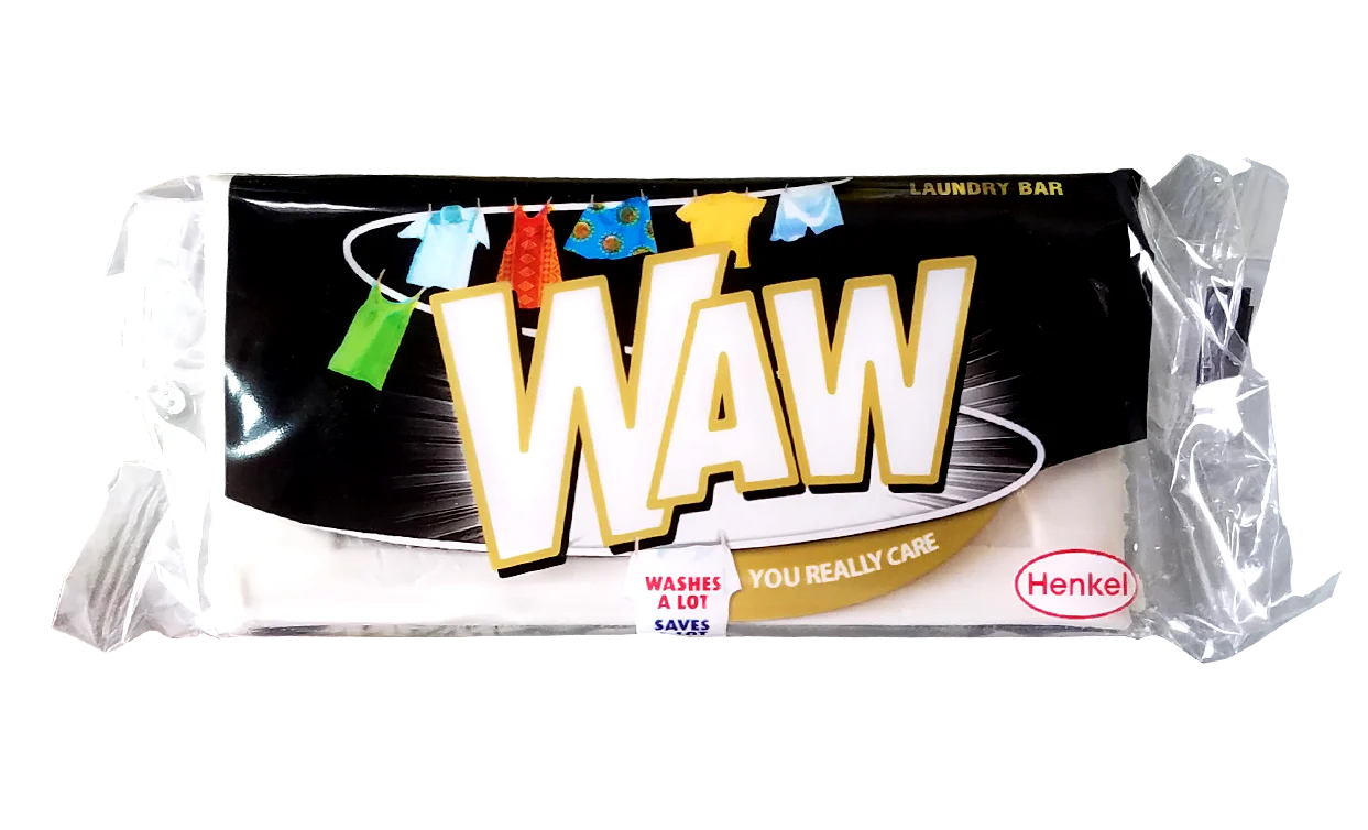 Waw Multipurpose Laundry Bar Soap, 250G