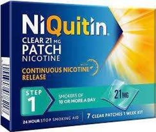 Niquitin Nicotine Patches 21mg, 7 Pieces