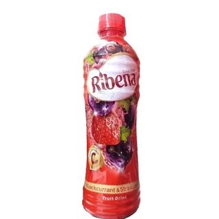 Ribena Blackcurrant and Strawberry Fruit Drink 450Ml