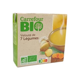 Velouté 7 Légumes Carrefour BIO 2 unités de 30cl