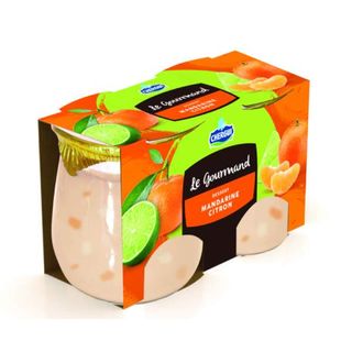 Dessert mandarine et citron Le Gourmand 2x125g - CHERGUI