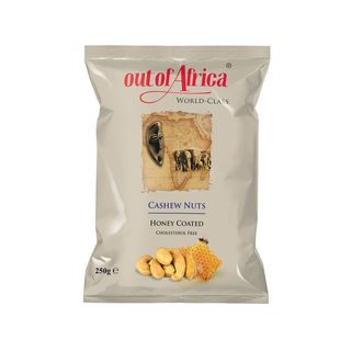 Out Of Africa Cashew Nuts Honey Coated 250G