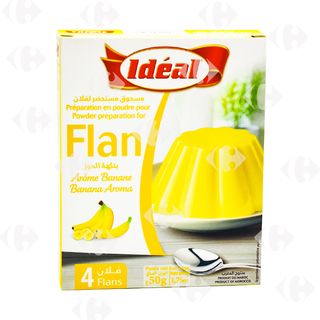 Flan Banane 55G Ideal