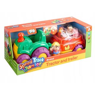 Tracteur Fermier Musicale avec Animaux