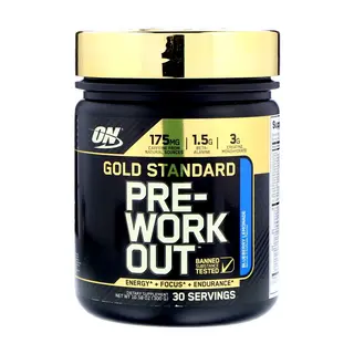 ON GOLD STNRD PRE-WORKOUT BLUEBERRY LEMONADE 300G