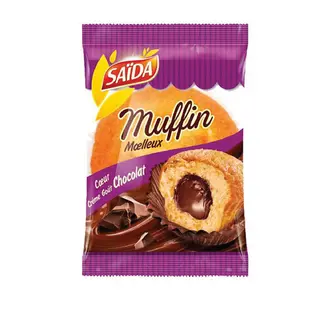 Muffin Creme 55g Saida Gout Chocolat - 826