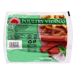 Farmers Choice Poultry Viennas 250g