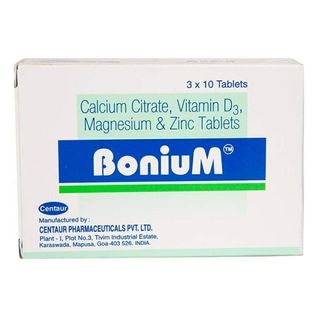 BONIUM 30S (MG,ZINC,CALCIUM AND D3)