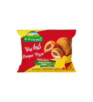 Croque pizza Croustillante - Le sachet de 320gr, 4 pièces