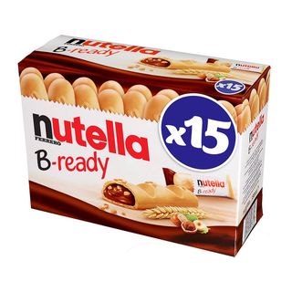 Biscuits Fourrés Noisettes et Cacao Ready Nutella 330G