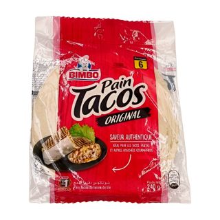Pain Tacos Original 240 Gr Moulin D'Or