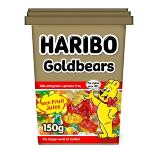 Lot de 24 boites de bonbons gelée Goldbears Cup 150g - HARIBO