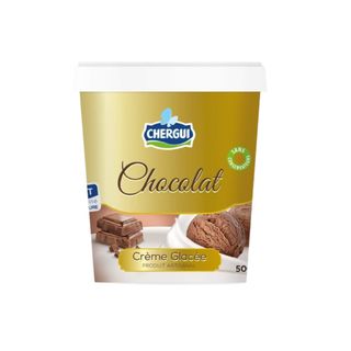 Crème glacée chocolat doux (500g)