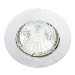 Spot Zamak Fixe Pr Mr16 Elc-146H Bla-37168