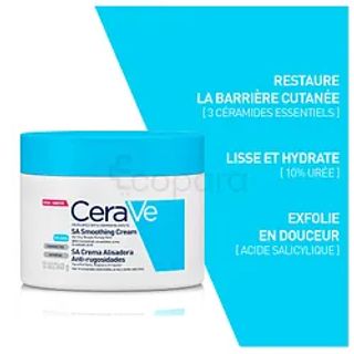 CERAVE SA CREME ANTI-RUGOSITES PEAU SECHE ET SQUAMEUSE 340G