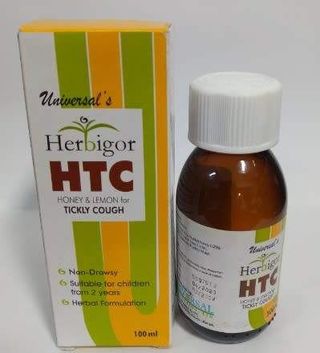HTC Herbigor Honey & Lemon Cough Syrup, 100ml