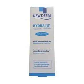 NEW DERM HYDRA S HYDRATANTE APAISANTE SENSITIVE PEAUX NORMALES A SECHES 50ML