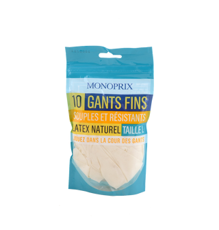 Gants de ménage MONOPRIX 10  - 498