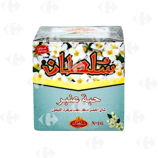 Sultan Ambar Thé Vert Fleur d'Oranger en Grains 150g