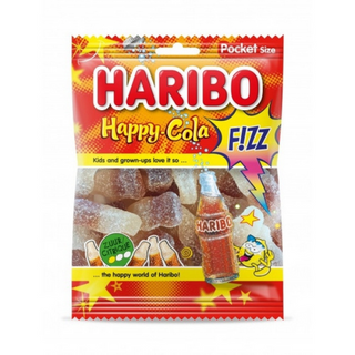 Gommes happy cola Fizz 70g - HARIBO